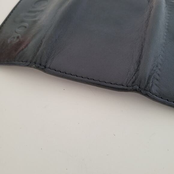 CHLOE Key Case Black Leather Small Holder Box Dust Bag Cowhide Designer - Picture 9 of 11